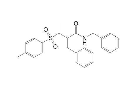 N,2-Dibenzyl-3-(p-tolylsulfonyl)butanamide
