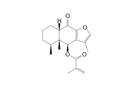 6beta-(2-Methylacryloyloxy)-9-oxofuranoeremophilane