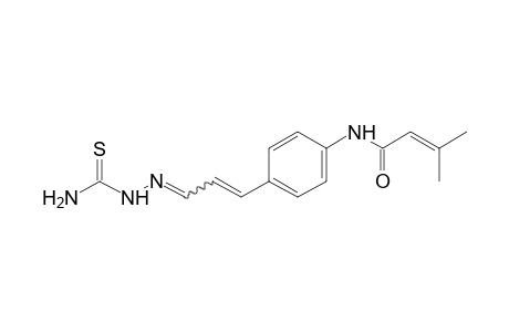 4'-(2-formyvinyl)-3-methylcrotonanilide, thiosemicarbazone