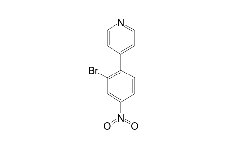 4-(2'-BROMO-4'-NITROPHENYL)-PYRIDINE