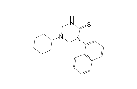 5-cyclohexyl-1-(1-naphthyl)tetrahydro-1,3,5-triazine-2(1H)-thione