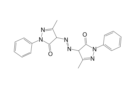 2-Pyrazolin-5-one, 4,4'-azobis[3-methyl-1-phenyl-