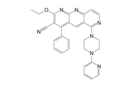 3-Cyano-2-ethoxy-4-phenyl-6-[1-(2-pyridyl)piperazino]-1,7,10-antyridine