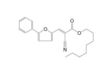 2-propenoic acid, 2-cyano-3-(5-phenyl-2-furanyl)-, octyl ester, (2E)-