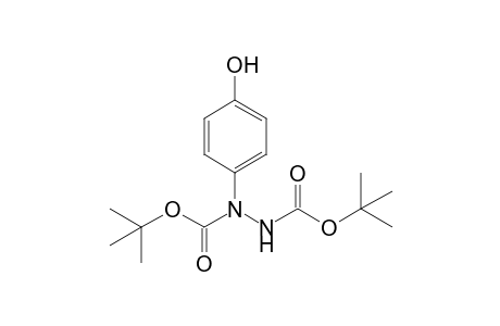 N-(4-hydroxyphenyl)-N-[[(2-methylpropan-2-yl)oxy-oxomethyl]amino]carbamic acid tert-butyl ester