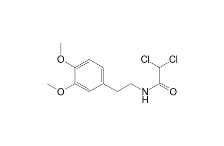 2,2-bis(chloranyl)-N-[2-(3,4-dimethoxyphenyl)ethyl]ethanamide