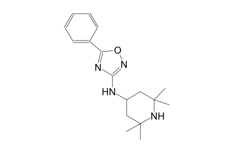 (5-Phenyl-[1,2,4]oxadiazol-3-yl)-(2,2,6,6-tetramethyl-piperidin-4-yl)-amine