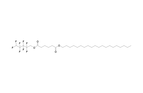 Adipic acid, eicosyl 2,2,3,3,4,4,5,5-octafluoropentyl ester