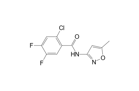 2-Chloro-4,5-difluoro-N-(5-methyl-3-isoxazolyl)benzamide