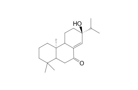 1,1,4a-trimethyl-7-hydroxy-7-isopropyl-9-oxo-[perhydro-.delta(8,8a).]-phenanthrene