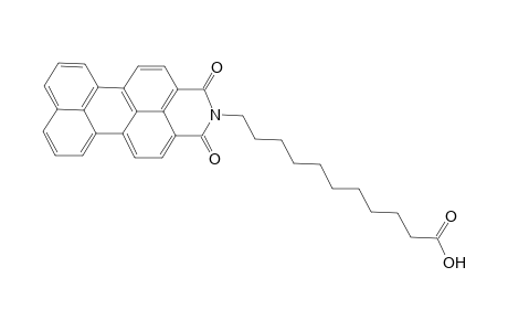 N-[(Hydroxycarbonyl)decamethylene]perylene-3,4 -dicarboxylic acid - 3,4-imide