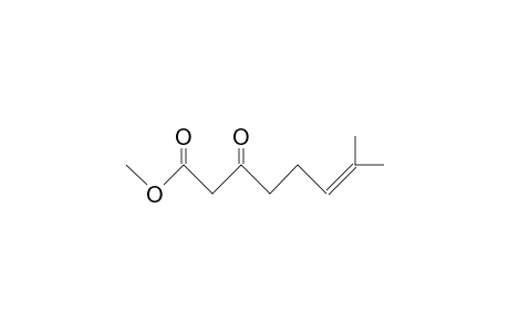 7-Methyl-3-oxo-6-octenoic acid, methyl ester