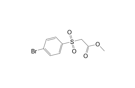 Acetic acid, [(4-bromophenyl)sulfonyl]-, methyl ester