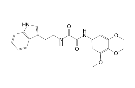 ethanediamide, N~1~-[2-(1H-indol-3-yl)ethyl]-N~2~-(3,4,5-trimethoxyphenyl)-