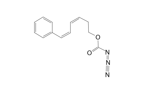 6-Phenyl-3Z,5Z-hexadienyl azidoformate