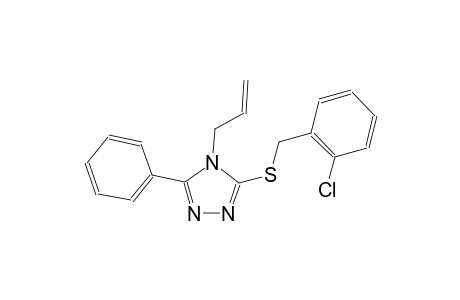 4-allyl-3-[(2-chlorobenzyl)sulfanyl]-5-phenyl-4H-1,2,4-triazole