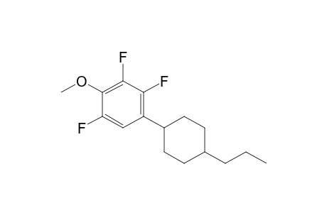 1,3,4-trifluoro-2-methoxy-5-(4-propyl-cyclohexyl)benzene