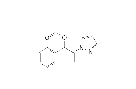 1-Phenyl-2-(1H-pyrazol-1-yl)allyl acetate