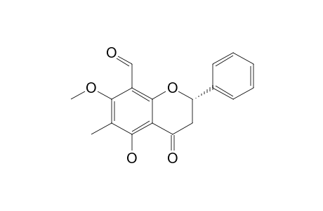 (2S)-8-FORMYL-5-HYDROXY-7-METHOXY-6-METHYL-FLAVANONE