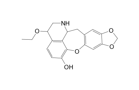 1H-[1,3]Dioxolo[7,8][1]benzoxepino[2,3,4-ij]isoquinolin-6-ol, 3-ethoxy-2,3,13,13a-tetrahydro-