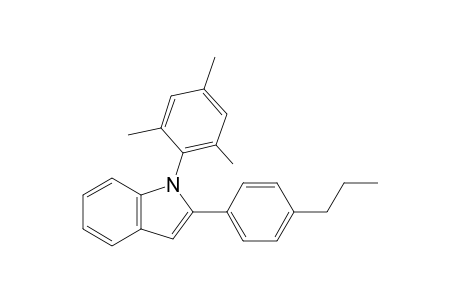 2-(4-n-Propylphenyl)-1-(2,4,6-trimethylphenyl)-1H-indole