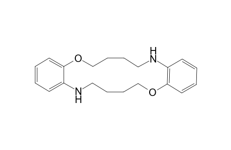 7,8,9,10,17,18,19,20-Octahydro-6H,16H-dibenzo[b,j][1,9,4,12]dioxadiazacyclohxadecine