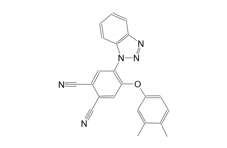 1,2-benzenedicarbonitrile, 4-(1H-1,2,3-benzotriazol-1-yl)-5-(3,4-dimethylphenoxy)-