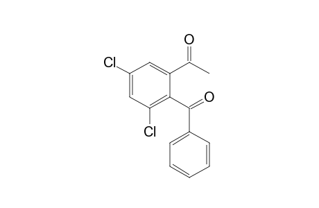 1-(2-benzoyl-3,5-dichloro-phenyl)ethanone