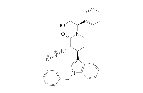 N-(2'-Hydroxy-1'-phenylethyl)-3-azid-4-(1''-benzyl-3''-indolyl)piperidin-2-one