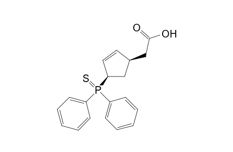 [(1S,4R)-4-(Diphenyl-phosphinothioyl)-cyclopent-2-enyl]-acetic acid