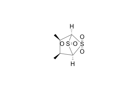 CIS-2,3-DIMETHYL-5,6-DITHIABICYCLO-[2.1.1]-HEXANE-5,5,6,6-TETRAOXIDE
