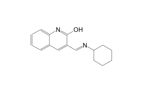 3-[(E)-(cyclohexylimino)methyl]-2-quinolinol