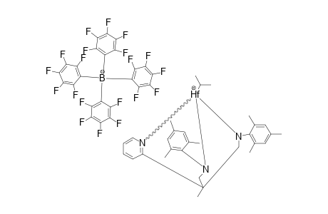 [(MESNPY)HF(CHME2)]-[B(C6F5)4]