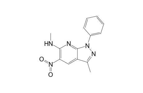 6-(methylamino)-3-methyl-5-nitro-1-phenyl-1H-pyrazolo[3,4-b]pyridine