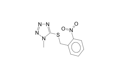 1-methyl-5-(2-nitrobenzylthio)-1H-tetrazole