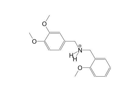 N-(3,4-dimethoxybenzyl)(2-methoxyphenyl)methanaminium