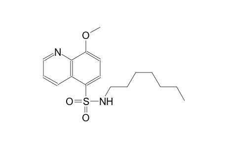 8-Methoxy-quinoline-5-sulfonic acid heptylamide