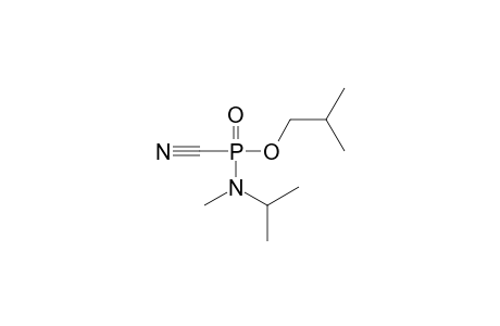 O-isobutyl N-isopropyl N-methyl phosphoramidocyanidate