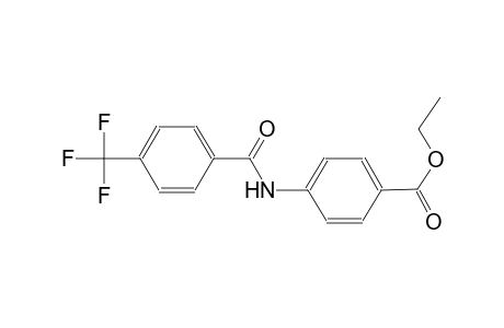 4-(4-Trifluoromethyl-benzoylamino)-benzoic acid ethyl ester