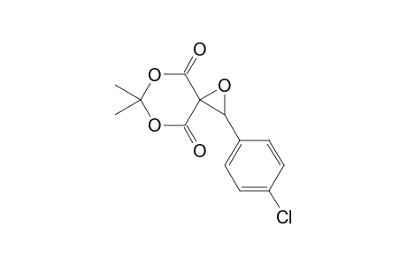 2-(4-Chlorophenyl)-6,6-dimethyl-1,5,7-trioxaspiro[2.5]octane-4,8-dione