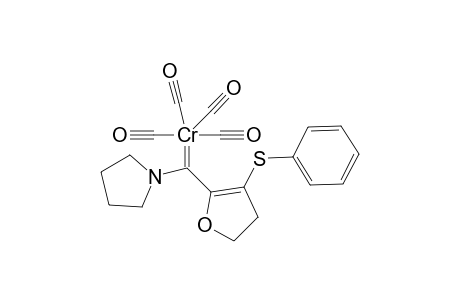 [(Pyrrolidino({3-phenylthio}4,5-dihydrofuran-2-yl)carbene]tetracarbonylchromium