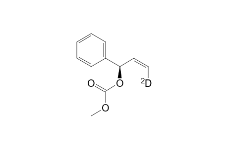 (+-)-(Z)-3-[2H1]-1-Phenylprop-2-enyl Methyl carbonate