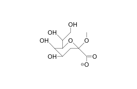 2-O-Methyl-3-deoxy-D-manno-2a-octulosonic acid, anion