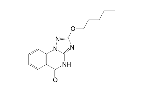 2-Pentyloxy-4H-[1,2,4]triazolo[1,5-a]quinazolin-5-one