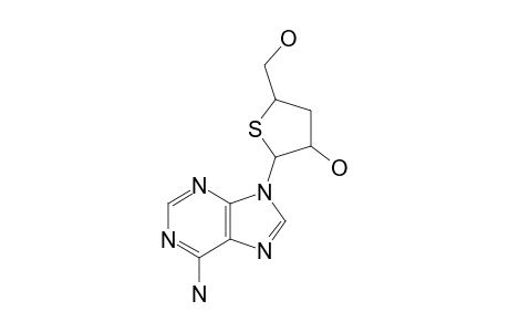 THIOCORDYCEPIN;9-(3-DEOXY-4-THIO-BETA-D-ERYTHRO-PENTOFURANOSYL)-ADENINE