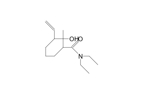 (1R,2S,3R)-N,N-Diethyl-2-methyl-2-hydroxy-3-vinyl-cyclohexanecarboxamide