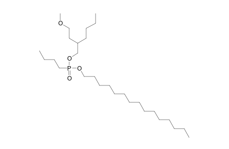 Butylphosphonic acid, 2-(2-methoxyethyl)hexyl pentadecyl ester