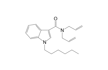 1-Hexyl-N,N-di(prop-2-en-1-yl)-1H-indole-3-carboxamide