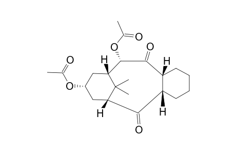 (cis-3-4,8,12-Trinortaxan-2,9-dione)-10.alpha.,13.alpha.-diyl)acetate