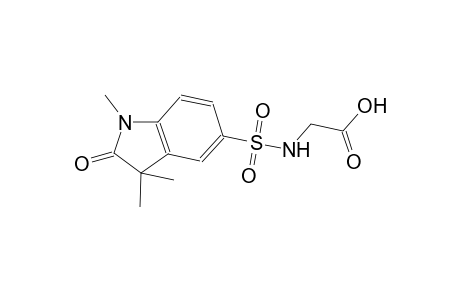 acetic acid, [[(2,3-dihydro-1,3,3-trimethyl-2-oxo-1H-indol-5-yl)sulfonyl]amino]-